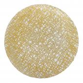 Wire Nest Glass Charger Plate 13" - 8 Pieces - Gold