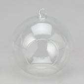 Decostar™ Glass Hanging Ball Candle Holder 4" - 12 Pieces