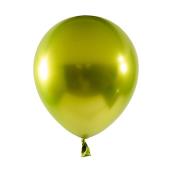 Chrome Latex Balloon 5" 50pc/bag - Apple Green