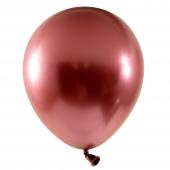 Chrome Latex Balloon 5" 50pc/bag - Red