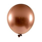 Chrome Latex Balloon 5" 50pc/bag - Rose Gold