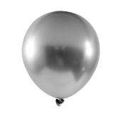 Chrome Latex Balloon 5" 50pc/bag - Silver