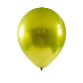 Chrome Latex Balloon 10" 50pc/bag - Apple Green
