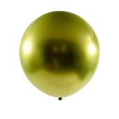 Chrome Latex Balloon 18" 10pc/bag - Apple Green