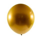 Chrome Latex Balloon 18" 10pc/bag - Gold