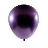Chrome Latex Balloon 18" 10pc/bag - Purple