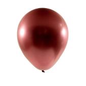 Chrome Latex Balloon 18" 10pc/bag - Rose Gold
