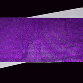 DISCONTINUED - DecoStar™ Adhesive Rhinestone Mesh Sticker Sheets - 20" - Purple