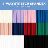 4-Way Stretch Spandex by the Yard - 60" Wide
