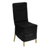 DecoStar™ Chiavari Chair Dust Cover - Black