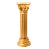 Decostar™ Roman Plastic Pillars Columns 34½" - Gold- 4 Columns
