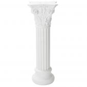 Roman Plastic Pillars Columns 44½" - Set of 2