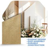 Angled Collapsing Chiara Wall Panel (Right Leaning) - Select Your Size!