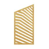Large Left Leaning Angled Slatted Chiara Wall Panel - (Pick 3!) - Select Your Size!