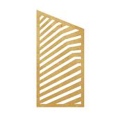 Large Right Leaning Angled Slatted Chiara Wall Panel - (Pick 3!) - Select Your Size!