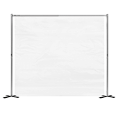 Clear Portable Isolation Walls for Waiting Rooms, Salons and more - Customization Available