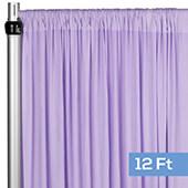 4-Way Stretch Spandex Drape Panel - 12ft Long - Lavender