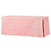 Accordion Crushed Taffeta - 90"x156" Rectangular Tablecloth - Dusty Rose/Mauve