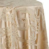 Metallic Aurora Tablecloth by Eastern Mills - Gold - Many Size Options