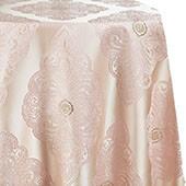 Royal Belle Tablecloth by Eastern Mills - Blush - Many Size Options