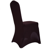 200 GSM Grade A Quality Spandex (Lycra) Banquet & Wedding Chair Cover By Eastern Mills in Chocolate Brown Color