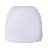 DecoStar™ Wood-Backed Vinyl Cushion for Chiavari EnvyChair™ - White