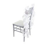 DecoStar™ Chair Tutu -10 Pack - White