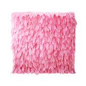 Deluxe Pink Feather Wall - Curtain Style - Easy Install! Select Size