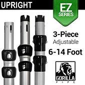 EZ Series - Adjustable Upright w/Slip-Lock (6ft-14ft)