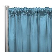 *IFR* 60" Wide Elite Taffeta Drape Panel by Eastern Mills w/ 4"  Sewn Rod Pocket - Blue Haze