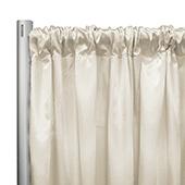 *IFR* 60" Wide Elite Taffeta Drape Panel by Eastern Mills w/ 4"  Sewn Rod Pocket - Bone