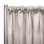 *IFR* 60" Wide Elite Taffeta Drape Panel by Eastern Mills w/ 4"  Sewn Rod Pocket - Cream