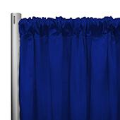 *IFR* 60" Wide Elite Taffeta Drape Panel by Eastern Mills w/ 4"  Sewn Rod Pocket - Electric Blue