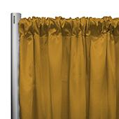 *IFR* 60" Wide Elite Taffeta Drape Panel by Eastern Mills w/ 4"  Sewn Rod Pocket - Gold Sunset