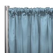 *IFR* 60" Wide Elite Taffeta Drape Panel by Eastern Mills w/ 4"  Sewn Rod Pocket - Lt. Blue