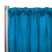 *IFR* 60" Wide Elite Taffeta Drape Panel by Eastern Mills w/ 4"  Sewn Rod Pocket - Peacock