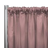 *IFR* 60" Wide Elite Taffeta Drape Panel by Eastern Mills w/ 4"  Sewn Rod Pocket - Russ Pink