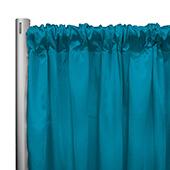 *IFR* 60" Wide Elite Taffeta Drape Panel by Eastern Mills w/ 4"  Sewn Rod Pocket - Sea Teal