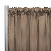*IFR* 60" Wide Elite Taffeta Drape Panel by Eastern Mills w/ 4"  Sewn Rod Pocket - Bamboo