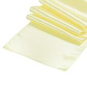 Sleek Satin Runner 14" x 108" - Yellow