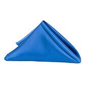 Sleek Satin Napkin 20"x20" - Royal Blue
