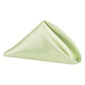 Sleek Satin Napkin 20"x20" - Sage Green