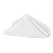 Sleek Satin Napkin 20"x20" - White
