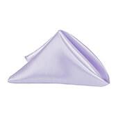 Sleek Satin Napkin 20"x20" - Lavender