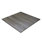 Smoked Oak Snaplock Dance Floor Set - Easy Assembly, Portable with Edging & Transport Cart! - 36" x 36" Tiles