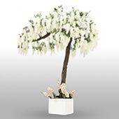 Wood Tree Box (unpainted) - Cover The Base & Lift!