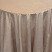 Bliss Velvet Tablecloth by Eastern Mills - Sand - Many Size Options