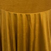 Bliss Velvet Tablecloth by Eastern Mills - Topaz - Many Size Options