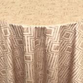 Embellished Tablecloth by Eastern Mills - Square Blush  - Many Size Options