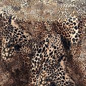 Kingdom Collection Tablecloth by Eastern Mills - Leopard Print - Many Size Options